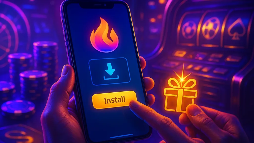 Installing the HOT880 app on a new Android phone before the first HOT880 login